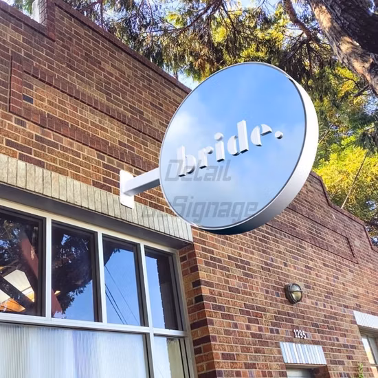 Panneau d'affaires 3D rétro-éclairé en métal, offre spéciale EU et amérique, pour Logo de Club d'entreprise mural